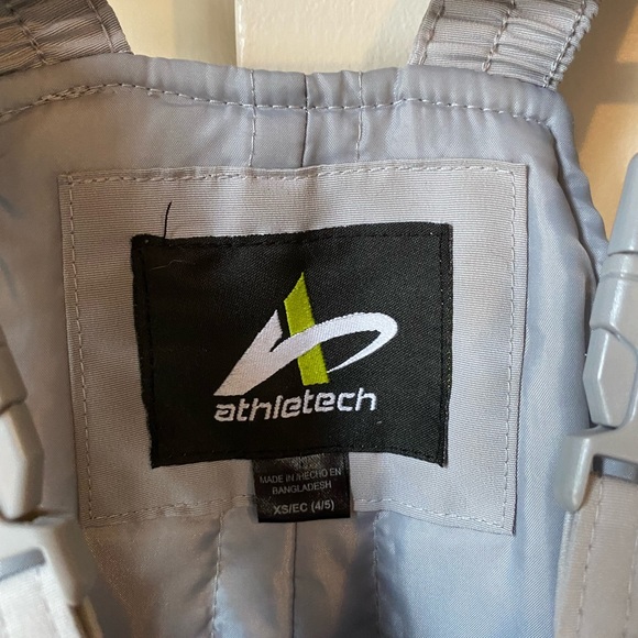 Athletech Snow Pants Snowpants 4/5 Bibbed Overall Boy Girl - Picture 3 of 5
